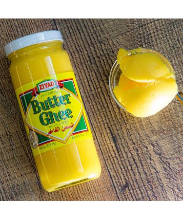Ziyad Brand Butter Ghee 16 oz - Ideal for High Heat Cooking & Finishing Oil - Buy Online on GoSupps.com