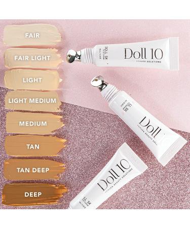 Doll Skin T.C.E Super Coverage Treatment Concealer - Color Correcting Lightweight Vegan Formula for Flawless Skin (Light) - Buy Online on GoSupps.com