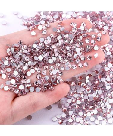 YHMQ 576PCS Rhinestones & Nail Crystals - Light Rose SS30 (6.4mm & 6.5mm) for Stunning Nail Art - Buy Online on GoSupps.com