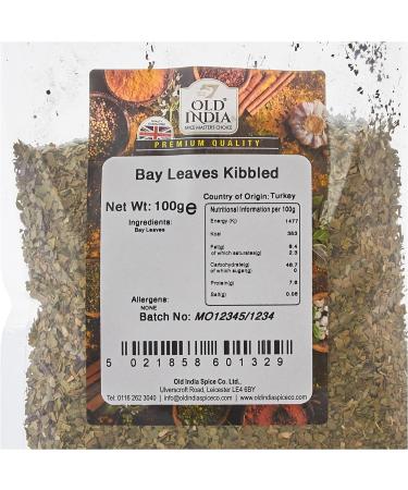 Old India Bay Leaves Kibbled 100g - Premium Quality Spices for Cooking - Buy Online on GoSupps.com