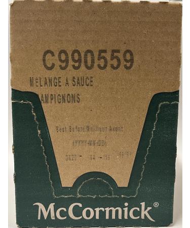 McCormick Gourmet Premium Quality Dry Sauce Mix Wild Mushroom 30g Case Pack 12 Count - Buy Online on GoSupps.com