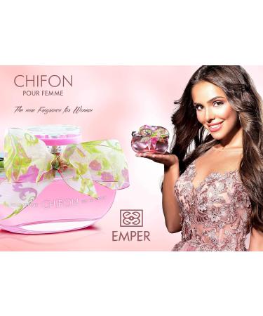 CHIFON POUR FEMME BY EMPER PERFUME FOR WOMEN 3.3 OZ / 100 ML EAU DE PARFUM SPRAY - Buy Online on GoSupps.com
