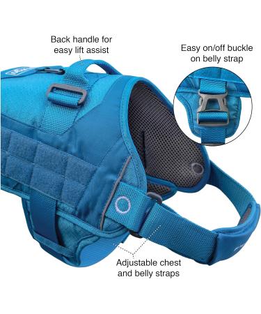 KURGO RSG TOWNIE Dog Harness - Adjustable XS Easy to Put On Lightweight & Secure - Black - Buy Online on GoSupps.com