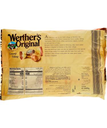 Werthers Original Cream Candies 1kg Pack of 1 & Werthers Original Creamy Filling Candies 1kg - Buy Online on GoSupps.com