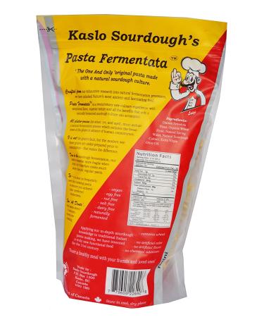 Kaslo Sourdough Pasta Combo: High Protein Vegan Food with Probiotics | Easy Digestion Superfood | Classic Rotini & Radiatori Pack - Buy Online on GoSupps.com
