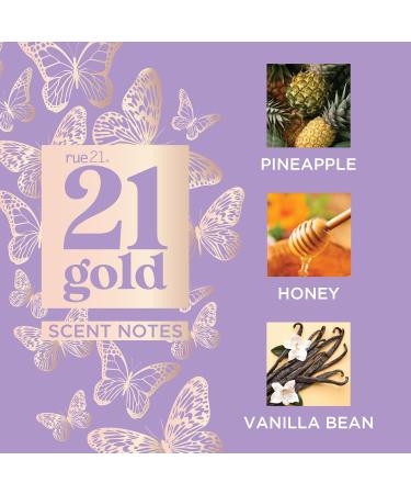 Rue 21 Gold Women's Perfume Spray - 1.7 fl oz (50 ml) - Buy Online on GoSupps.com