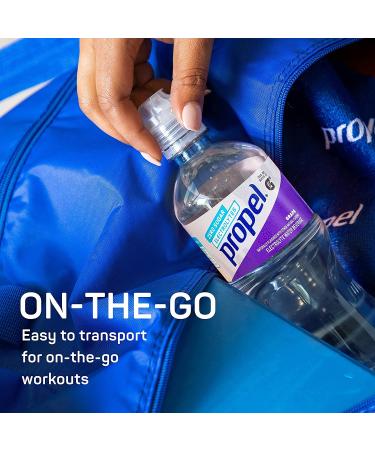 Propel Black Cherry Zero Calorie Water Beverage 24 Fl Oz (Pack of 12) | Electrolytes & Vitamins C&E Included - Buy Online on GoSupps.com
