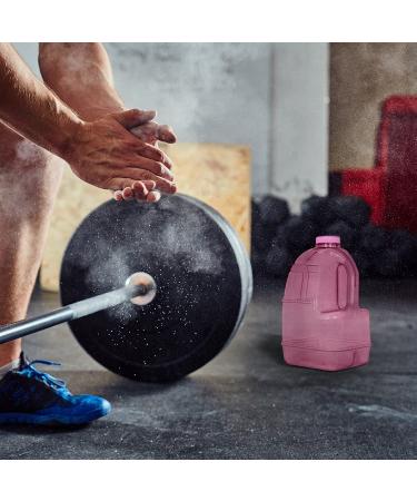 Geo Sports Bottles 1 Gallon BPA Free Reusable Leakproof Wide Mouth Sports Water Jug Bottle with Handle and 48mm Screw Cap Pink - Buy Online on GoSupps.com