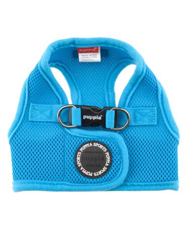 Puppia dog harness for small and medium -sized dogs - soft vest in many colors - also used as a puppy dishes -Atani train harness for dogs sky blue XXL XXL sky blue
