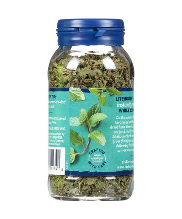 Litehouse Freeze Dried Mint 0.28 oz - 2-Pack | Premium Quality Mint Leaves - Buy Online on GoSupps.com