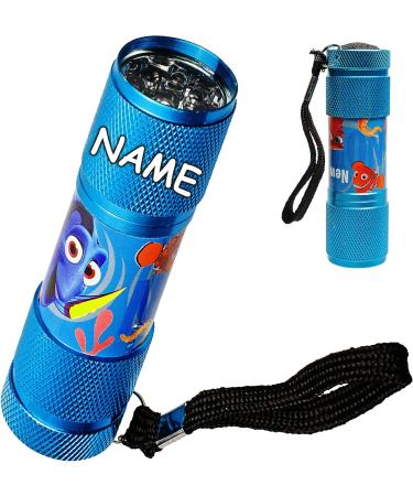 Disney Finding Nemo LED Mini Flashlight - Metal Keychain Light for Kids - Blue - Perfect for Young Girls - Buy Online on GoSupps.com