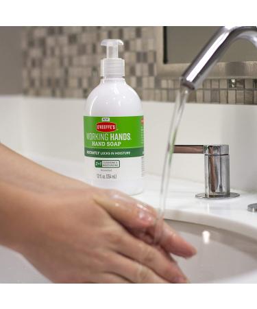 O'Keeffe's Working Hands Moisturizing Hand Soap 12 oz Pump - Unscented 2 Pack - Buy Online on GoSupps.com
