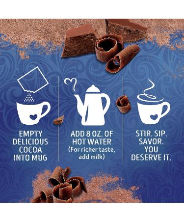 Swiss Miss Indulgent Collection Dark Chocolate Sensation Hot Cocoa Mix 283g - Buy Online on GoSupps.com