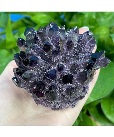 Natural Crystal Rough Natural Crystal 1Pcs Natural Purple Ghost Phantom Quartz Crystal Cluster Rock Stones and Crystals Specimen Home Deco (Color : 450-500g) - Buy Online on GoSupps.com