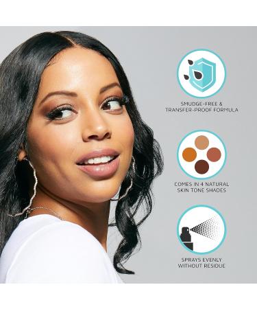 KISS Colors & Care Quick Drying Lace Tinting Spray Medium Dark Brown 3 oz. - Blends Lace Seamlessly Washes Out Easily Smudge-Free Formula Sweat Resistant Natural Look Buildable Coverage - Buy Online on GoSupps.com