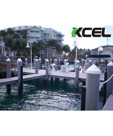 XCEL Polyethylene Dock Piling Cap  Round Cone  9.5 Inch White - Buy Online on GoSupps.com