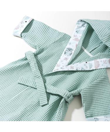 100% Cotton Unisex Children's Bathrobe - Pepi Made in Poland - Hooded & Fun Forest Friends Design - Perfect for Boys & Girls - Buy Online on GoSupps.com