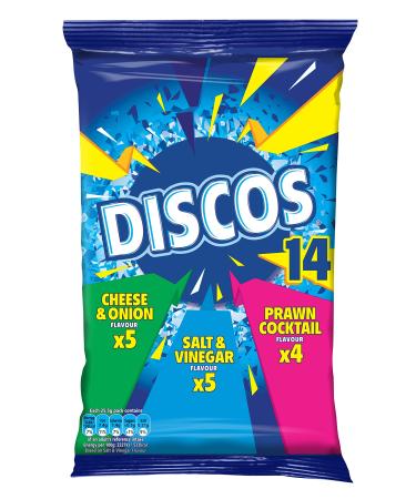 Discos Assorted Crunchy Wheat Treats 350g