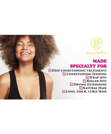 Beaute Seoul Hooded Hair Dryer Set - Bonnet & Cowash Pod for Natural Curly Hair Care - Buy Online on GoSupps.com