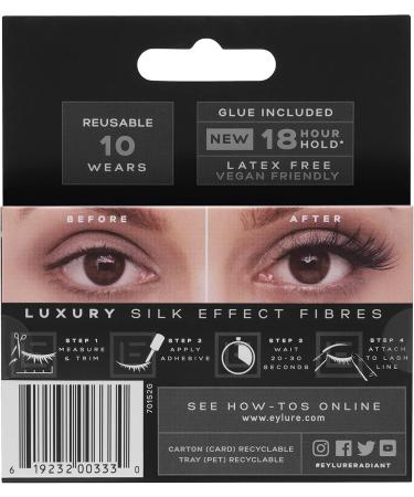 EYLURE LUXE SILK ACCENT RADIENT - Buy Online on GoSupps.com