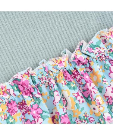 Paidful Dog Blumen Dress for Small & Medium Dogs - Soft Cotton Ruffled Tank for Girls | Breathable Spring/Summer Wear | Perfect for Chihuahuas & Yorkies - Green Size M - Buy Online on GoSupps.com