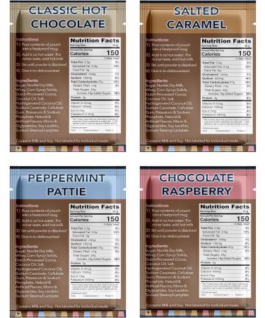Double Donut Hot Chocolate Variety Pack 64 Ct ( 2 X 32 CT) - Buy Online on GoSupps.com
