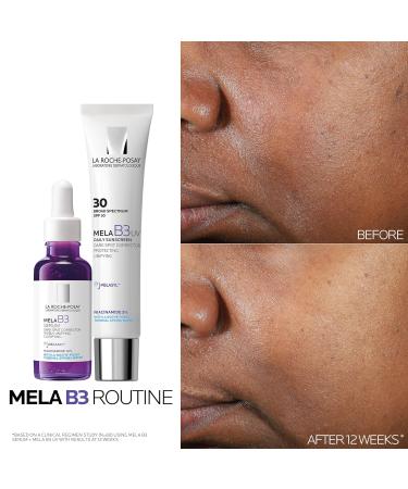 La Roche-Posay Mela B3 UV Daily Sunscreen - SPF 30 Anti-Aging Face Moisturizer with 5% Niacinamide | No White Cast | Protect & Correct Sun Damage | 40ML - Buy Online on GoSupps.com
