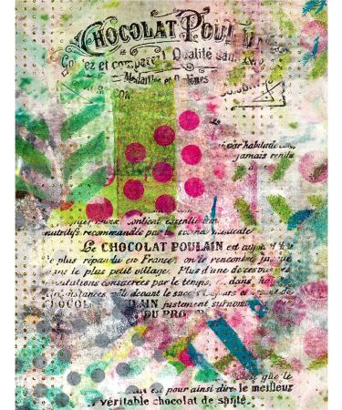 6 Mulberry Paper Images 30gsm for Decoupage & Mixed Media - 8 x 10.5 inch Rice Paper Sheets - Buy Online on GoSupps.com