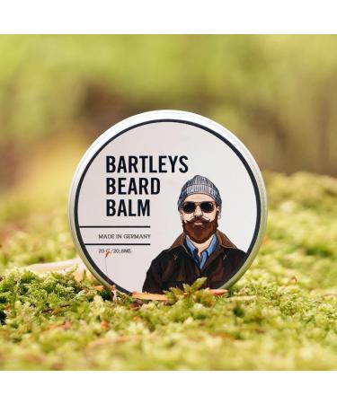 Bartley's Baume barbe / cire barbe Bartleys Premium Baume pour barbe 20 g Cire naturelle et organique pour une barbe soign e. - Buy Online on GoSupps.com