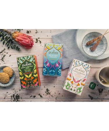 Pukka Herbal Collection Organic Herbal Teas 20 Count (Pack of 4) Assortment of Five Varieties Herbal Collection 20 Count (Pack of 4) - Buy Online on GoSupps.com