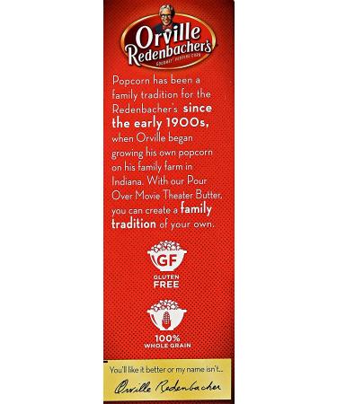 Orville Redenbacher's Pour Over Movie Theater Butter Microwave Popcorn 9.9 oz - Buy Now - Buy Online on GoSupps.com