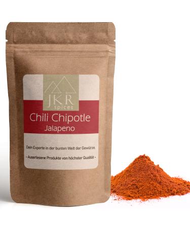 JKR Spices 1000g Chili Chipotle Jalapeno ground |Chilli powder smoking |Chipotle chili |Very sharp chipotle chilli in the recoverable Doypack 1 kg (1 Pack)