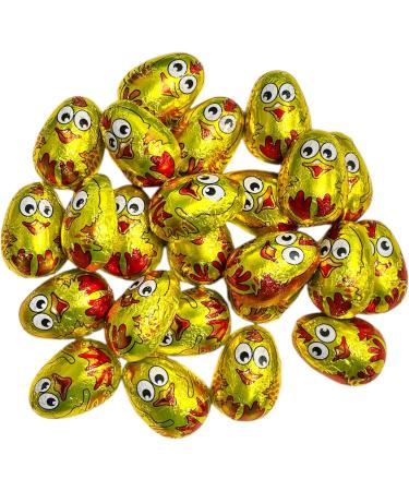  CAPTAIN PLAY Easter Decoration 24 Easter Chocolate Chicks 170 g in individual packaging - Buy Online on GoSupps.com