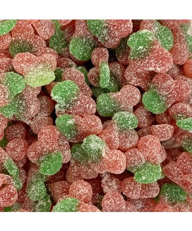 Vegan Fizzy Cherries Victorian Gift Jar by The Gourmet Sweet Company