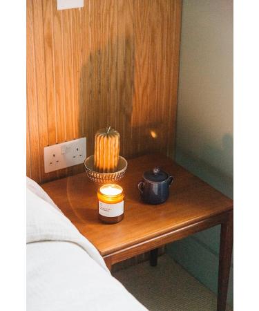 OCT Cedarwood + Juniper Scented Candle | 250ml Soy Wax & Essential Oils for Relaxation - Buy Online on GoSupps.com