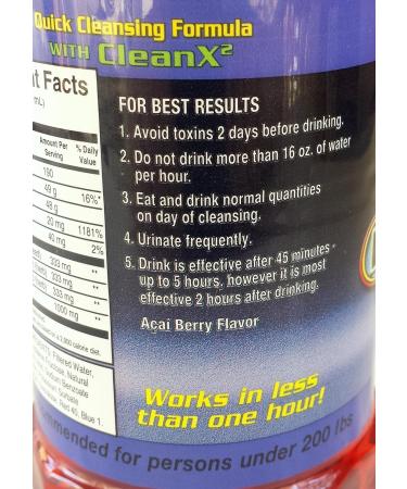 Champ Flush Out Detox Drink - Blueberry | Effective Body Cleanse Formula - Buy Online on GoSupps.com