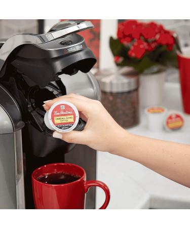 Tim Hortons Original Blend Medium Roast Coffee K-Cup Pods 96ct - Keurig Compatible, Red Original - Pack of 1 - Buy Online on GoSupps.com