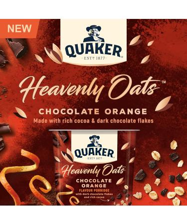 Quaker Heavenly Oats Chocolate Orange Porridge Pot 59 g (Pack of 24) Brown - Buy Online on GoSupps.com