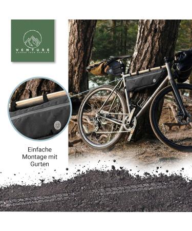 Buy Agu Tube Bicycle Frame Pocket 3L - Water-Repellent Reflective 100% Recycled Polyester - Perfect for Bike Packing - Worldwide Shipping - Buy Online on GoSupps.com