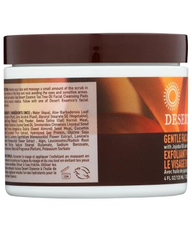 Cream Face Scrub GNTL STM - 4 oz | Gentle Exfoliating Scrub for Radiant Skin | International Shipping Available - Buy Online on GoSupps.com