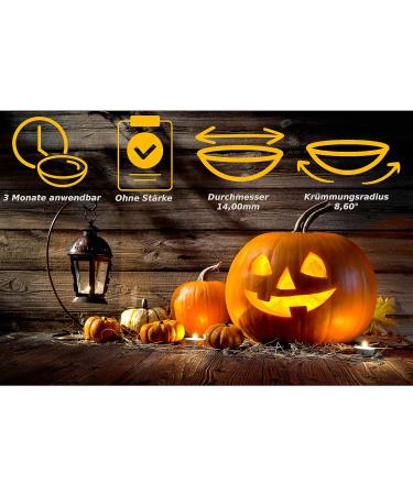 Buy Bright White Halloween Purge Costume UV Light Contact Lenses - Soft Black Light Color 1 Pair - Buy Online on GoSupps.com