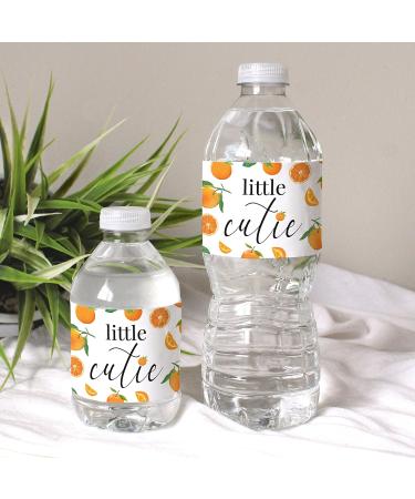 Little Cutie Baby Shower Water Bottle Labels - 24 Pack - Buy Online on GoSupps.com