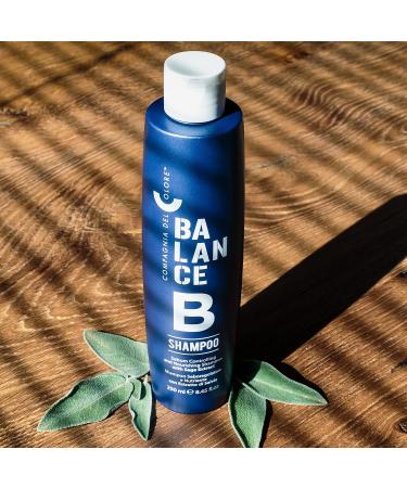  Compagnia Del Colore Compagnia del Colore - Balance B Shampoo - Shampoo for Cute Grassa and Dry Hair Antiphore - with Organic Sage and Peppermint Extract with Tea Tree Essential Oil - 250 ml - Buy Online on GoSupps.com