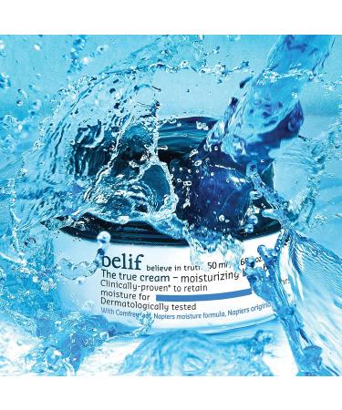 Belif The True Cream Moisturizing Bomb | Intensive 26-Hour Hydration Face Moisturizer | Soothing & Nourishing Cream with Panthenol, Comfrey Leaf & Oat Extract | 1.70 Fl Oz | For Dry & Sensitive Skin - Buy Online on GoSupps.com