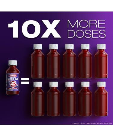 Buy Nighttime Sleep-Aid Liquid - 50mg Diphenhydramine HCl Twin Value Pack Grape Flavor | Fast Shipping Internationally - Buy Online on GoSupps.com