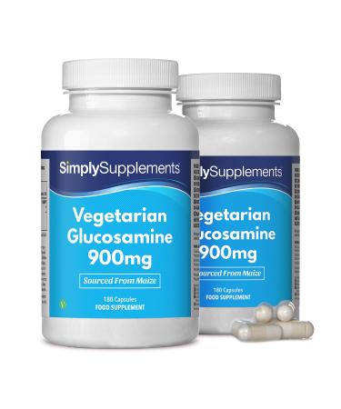 Vegetarian Glucosamine 900mg | 360 Capsules | Manufactured in The UK