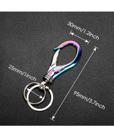 BESYL Commerce Heavy Duty Keychain with 2 Rings - Ideal for Office, School, Men, and Women. Color Options Available - Buy Online on GoSupps.com