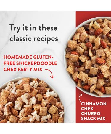 Cinnamon Chex C r ales c r ales pour petit-d jeuner sans gluten fabriqu es avec des grains entiers 340 2 g - Buy Online on GoSupps.com