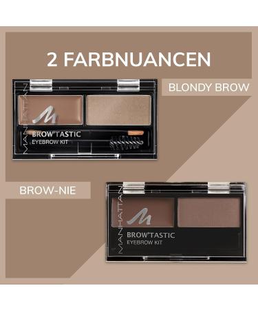 Buy Manhattan Brow'tstic Eyebrow Kit - Blondy Brow 001 - Eyebrow Wax & Powder Set for Perfectly Shaped Eyebrows - International Shipping Available - Buy Online on GoSupps.com