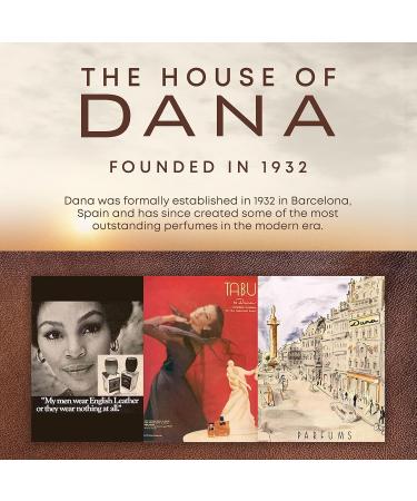 Dana English Leather Aftershave Splash (8 fl oz) & Cologne (8 fl oz) Bundle Rich & Sensual Scent for Men Classic Fragrances - Buy Online on GoSupps.com